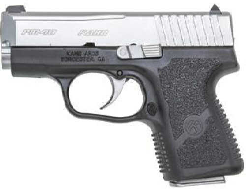 Kahr Arms PM40 40 S&W 3" Barrel Stainless Steel Black Poly Frame CA Legal Semi Auto Pistol PM4043A